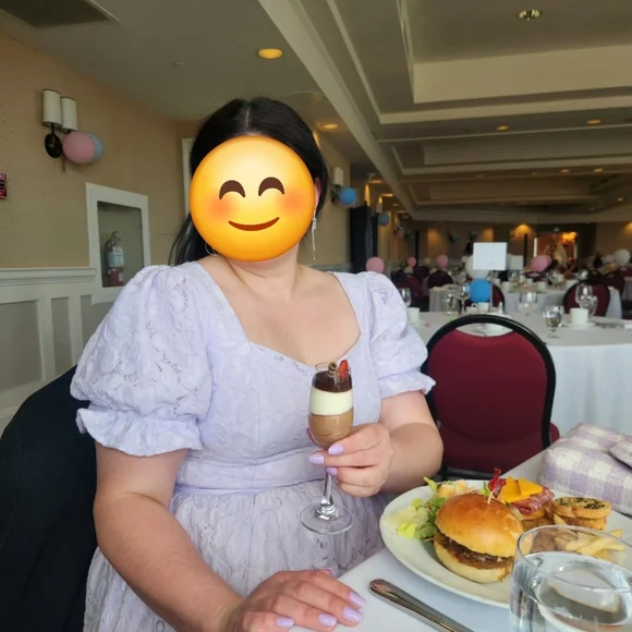 Ivy City Co Lilac Lace Dress - Picture 5 of 5